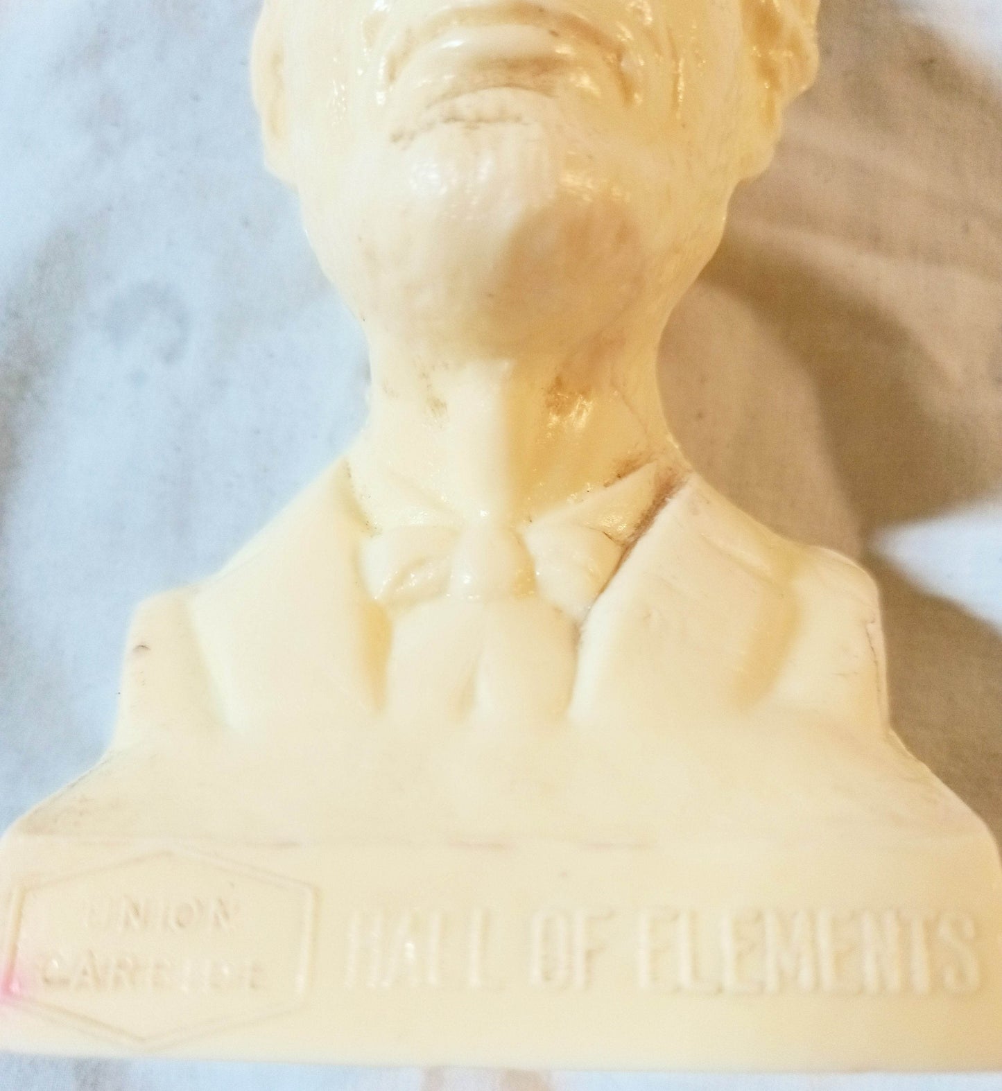 Abraham Lincoln Bust Mold-A-Rama Museum Science Industry Chicago 1968 - TulipStuff