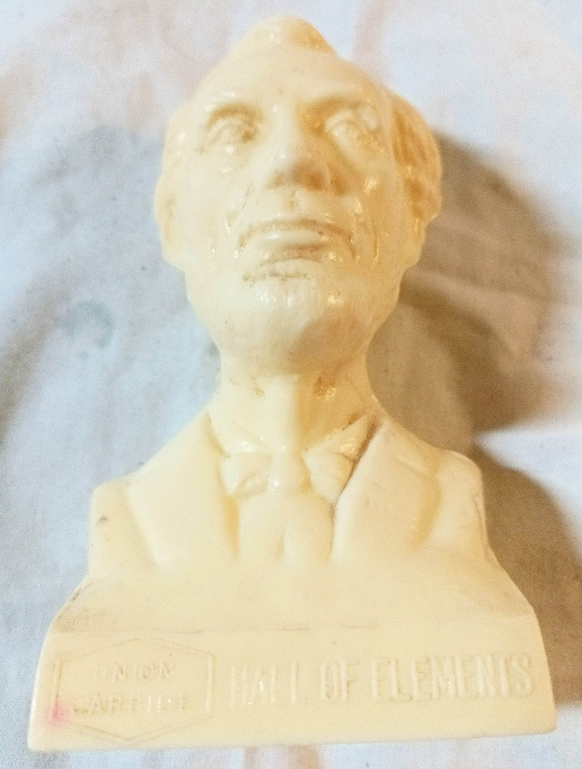 Abraham Lincoln Bust Mold-A-Rama Museum Science Industry Chicago 1968 - TulipStuff