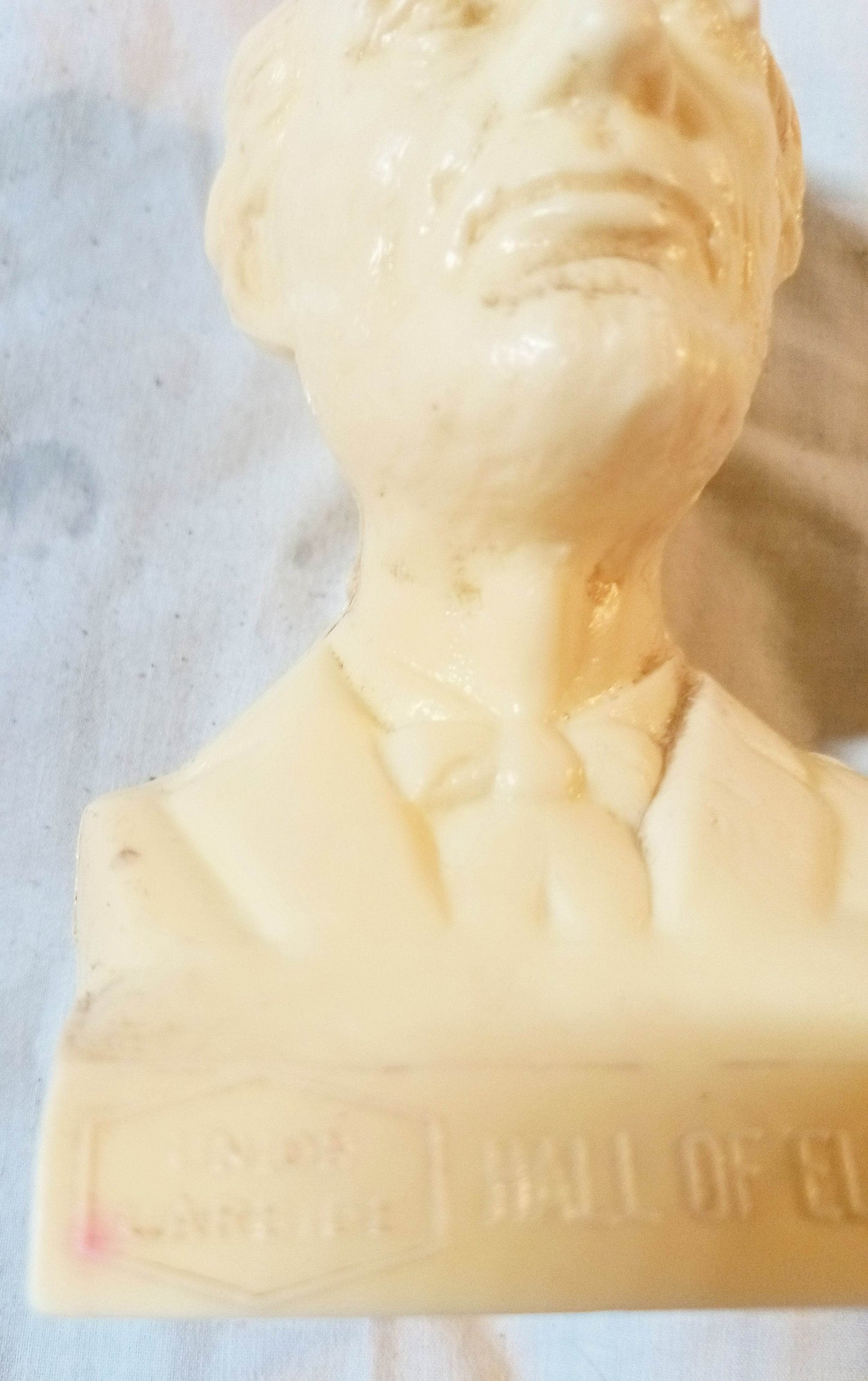 Abraham Lincoln Bust Mold-A-Rama Museum Science Industry Chicago 1968 - TulipStuff