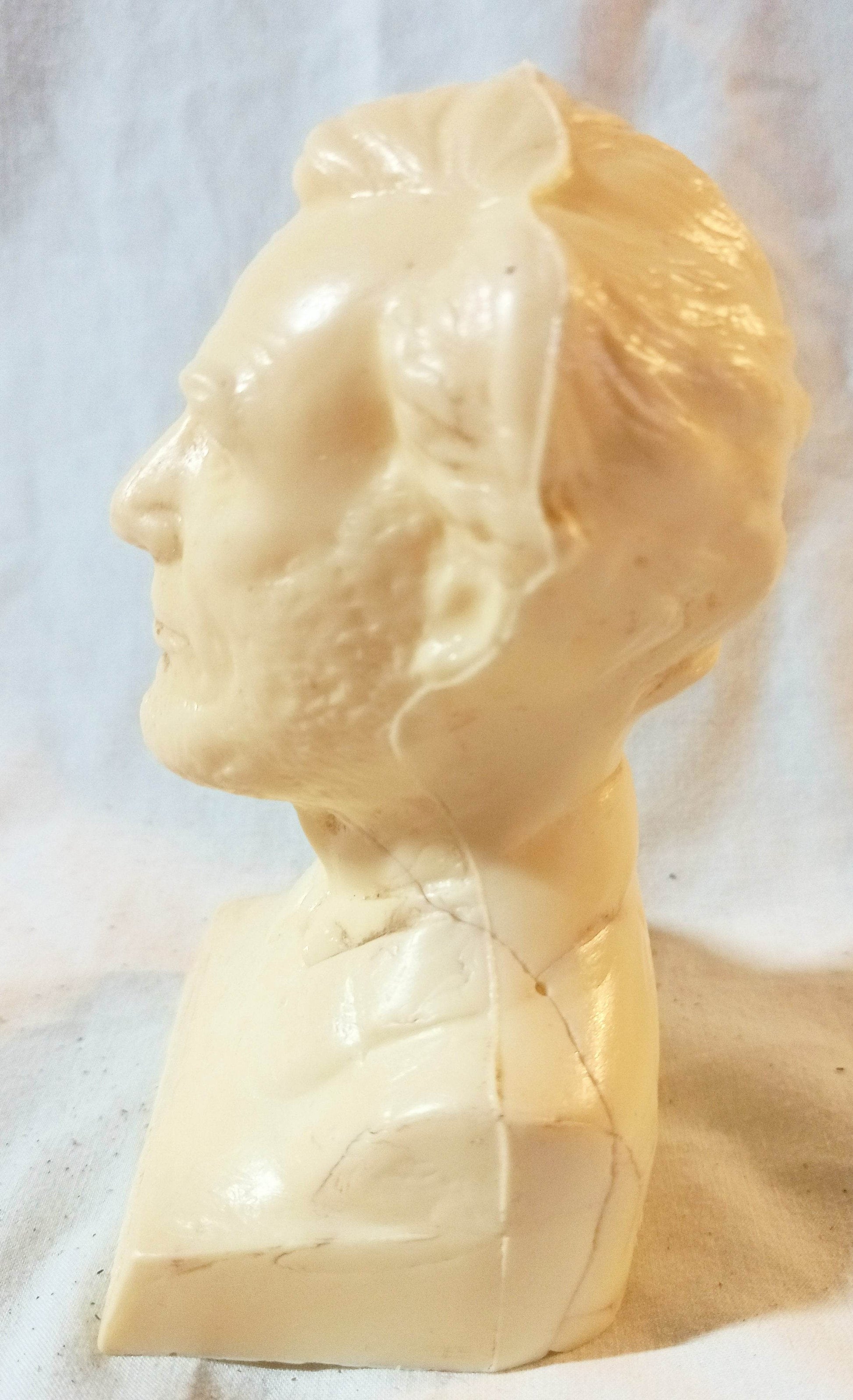 Abraham Lincoln Bust Mold-A-Rama Museum Science Industry Chicago 1968 - TulipStuff