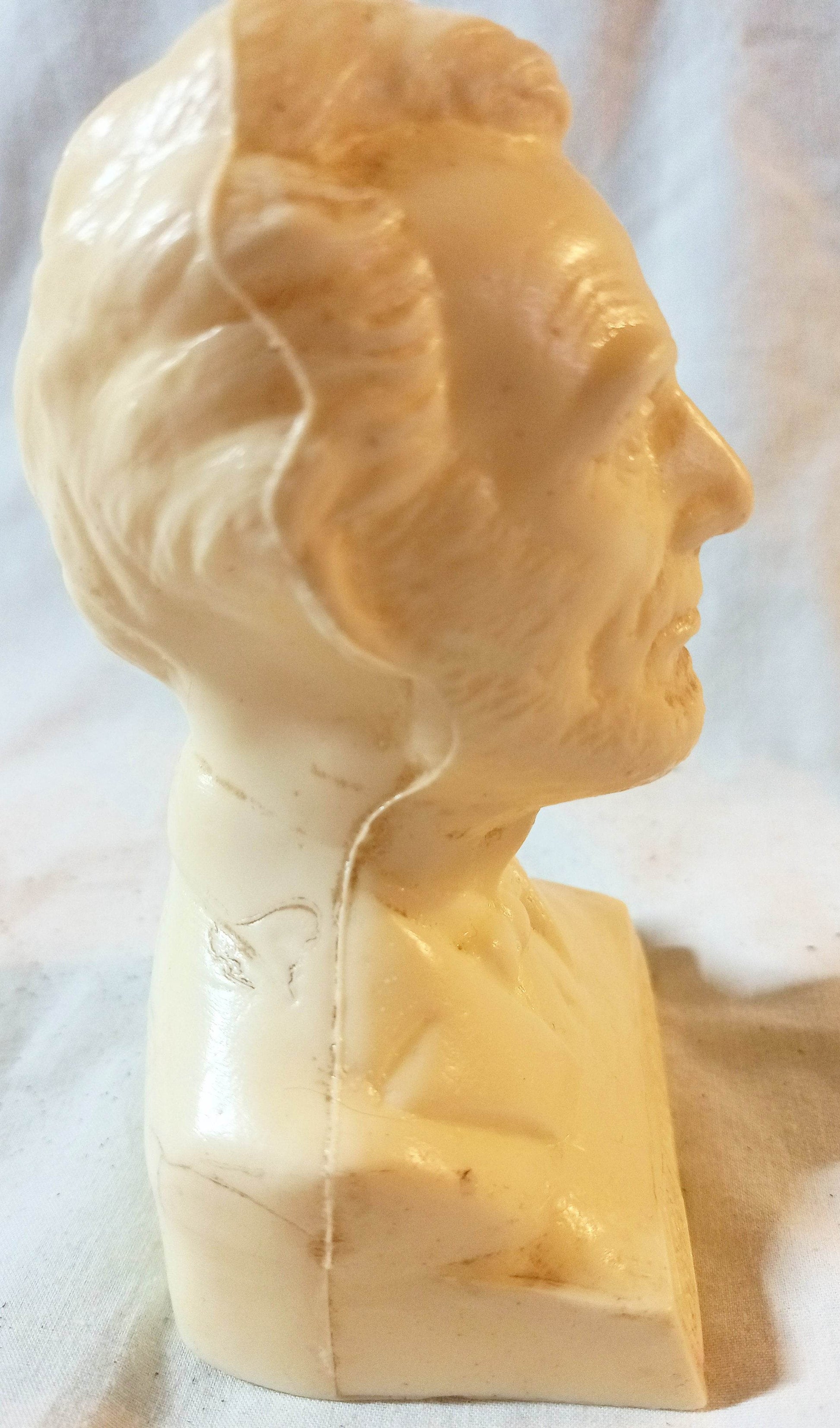 Abraham Lincoln Bust Mold-A-Rama Museum Science Industry Chicago 1968 - TulipStuff