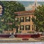 Abraham Lincoln House Springfield Illinois Linen Postcard 1950's - TulipStuff
