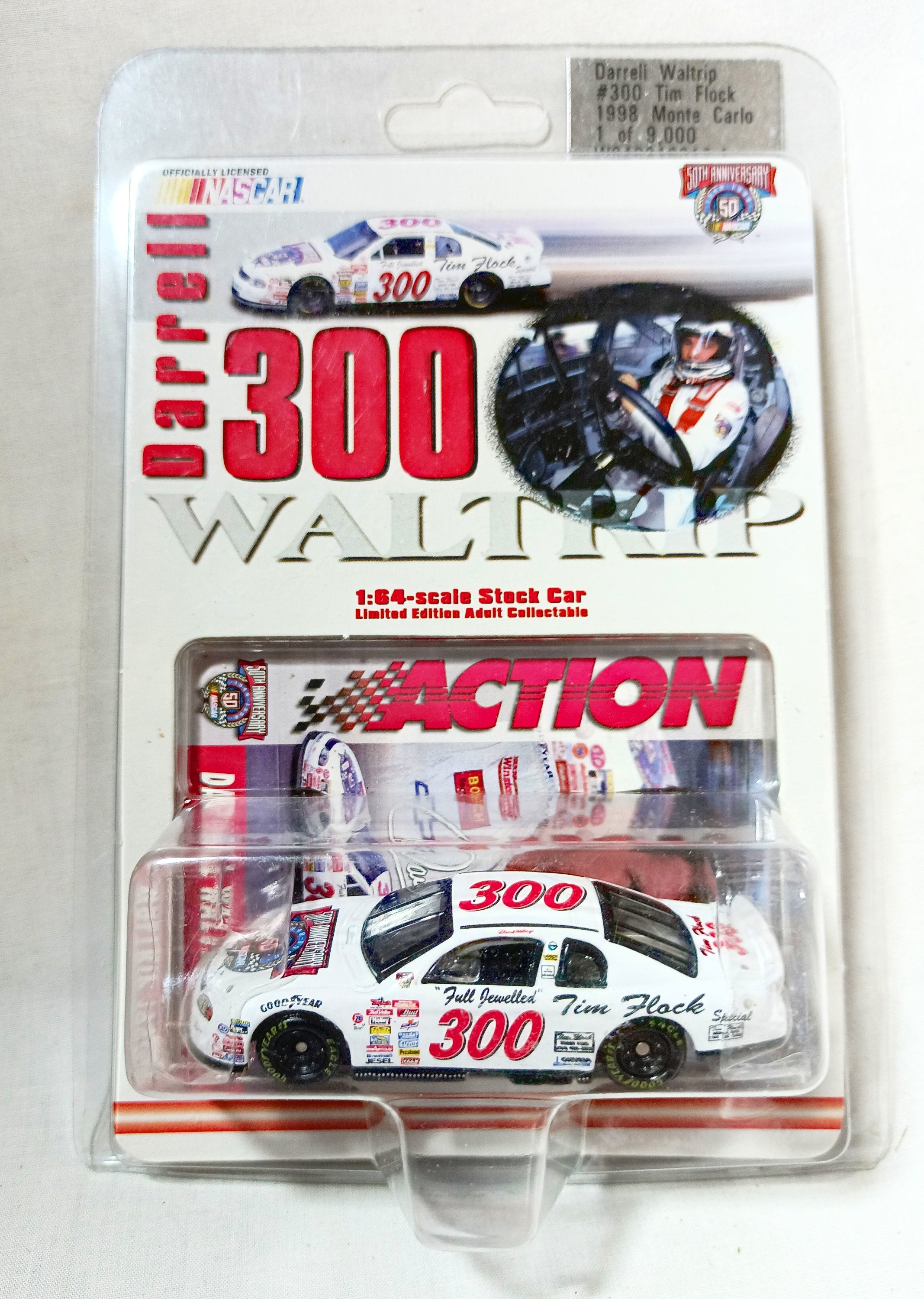 Action Racing 1998 Darrell Waltrip #300 Tim Flock Monte Carlo