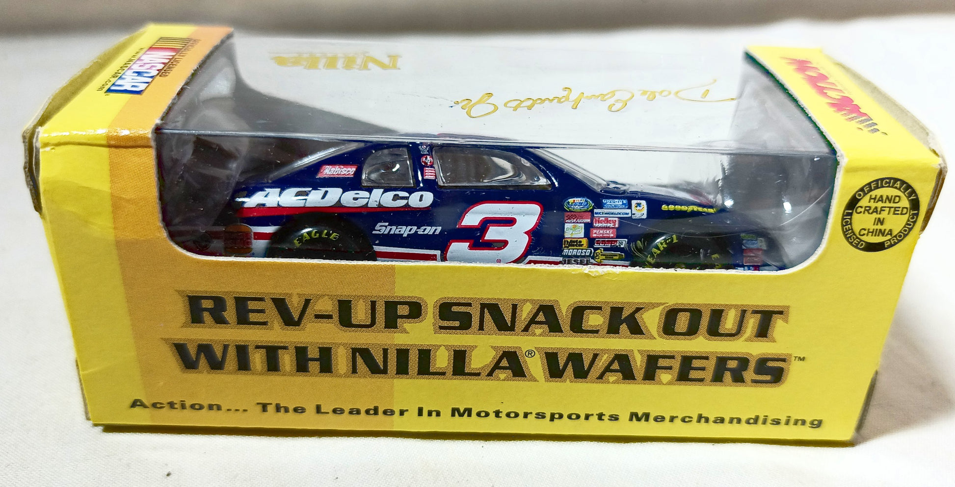 Action Racing 1999 Dale Earnhardt Jr #3 AC Delco Nilla Wafers Promo - TulipStuff