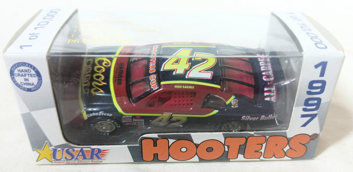 Action USAR Hooters Racing Mike Garvey #42 Coors 1996 Monte Carlo - TulipStuff