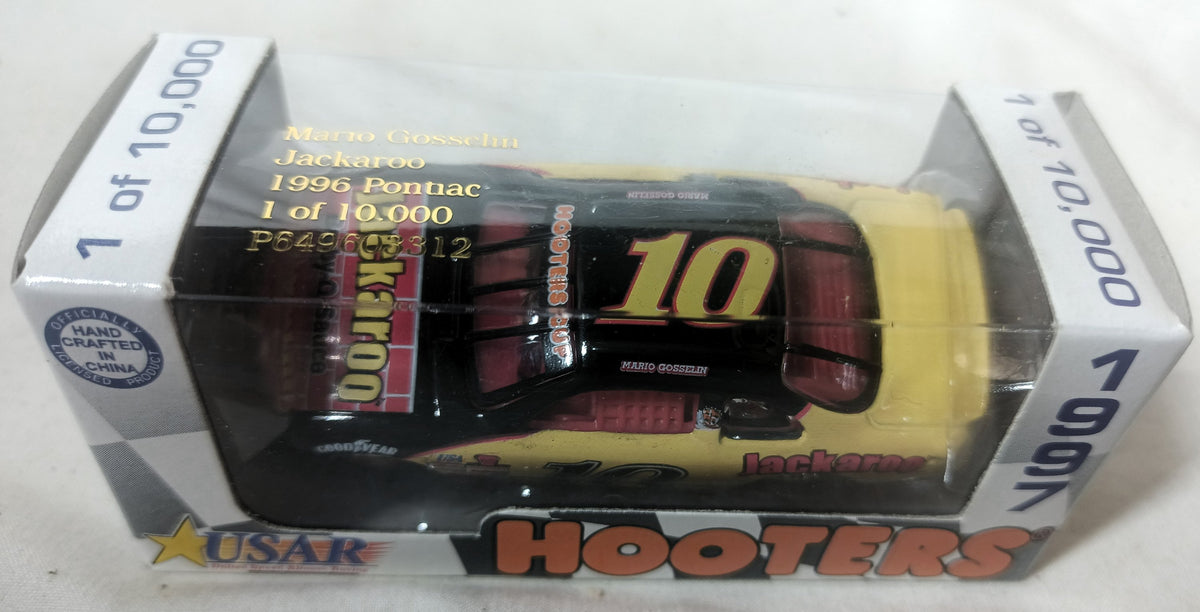 Action USAR Hooters Racing Mario Gosselin #10 Jackaroo 1996 Pontiac - TulipStuff