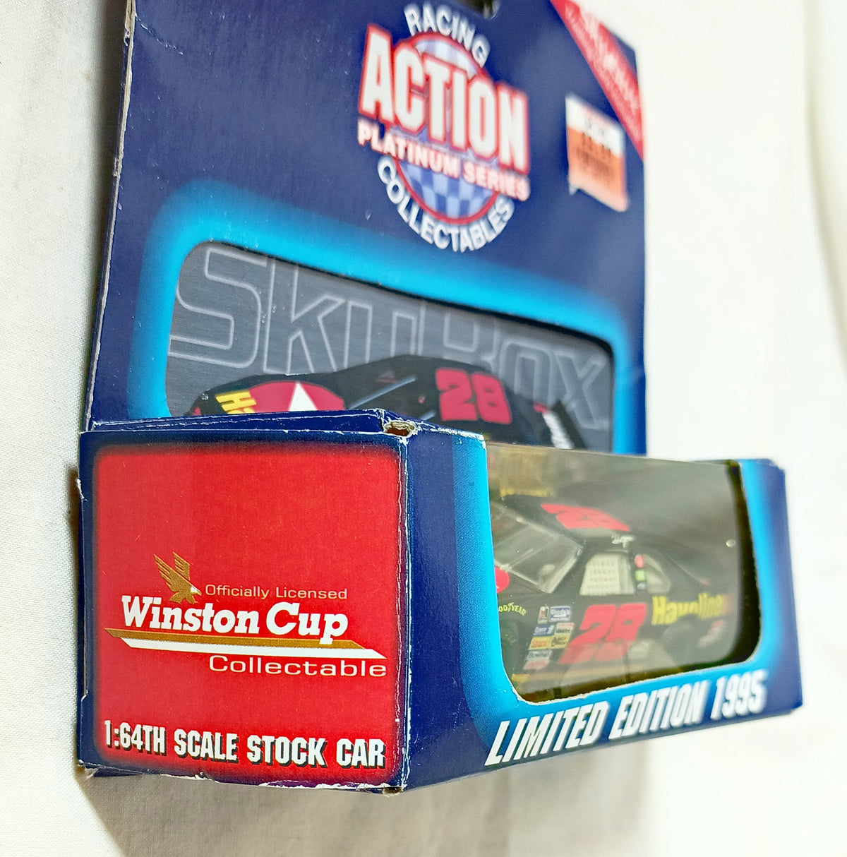 Action Racing Platinum Series 1995 Dale Jarrett #28 Havoline SkyBox - TulipStuff