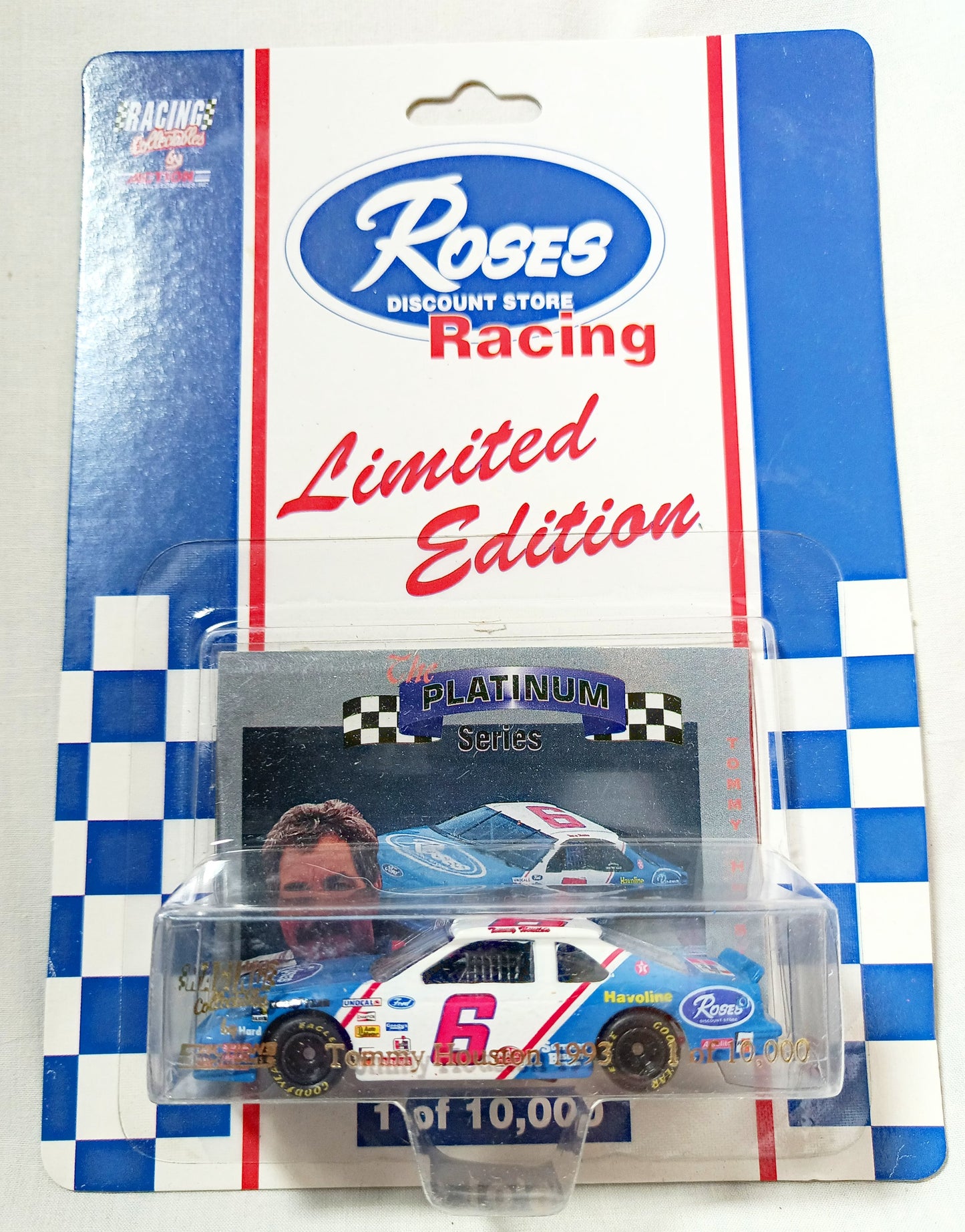 Action Racing Collectibles '93 Roses Discount Store Tommy Houston Ford - TulipStuff