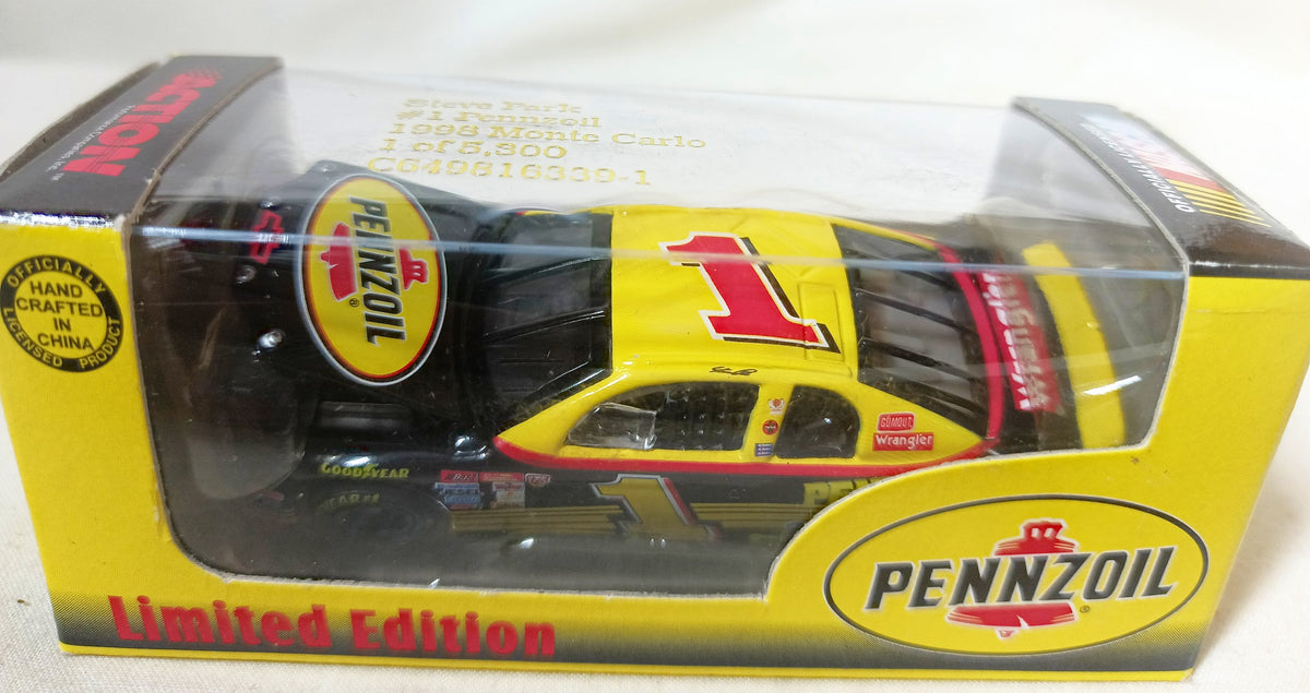 Action Racing 1998 Steve Park #1 Pennzoil Chevy Monte Carlo NASCAR - TulipStuff
