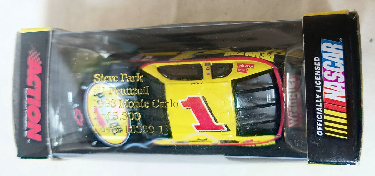 Action Racing 1998 Steve Park #1 Pennzoil Chevy Monte Carlo NASCAR - TulipStuff