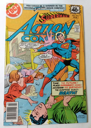 Action Comics #492 February 1979 Superman's Secret Afterlife DC Comics - TulipStuff