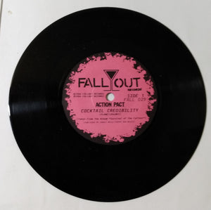 Action Pact Cocktail Credibility / Consumer Madness 7" Vinyl Fallout 1984 - TulipStuff