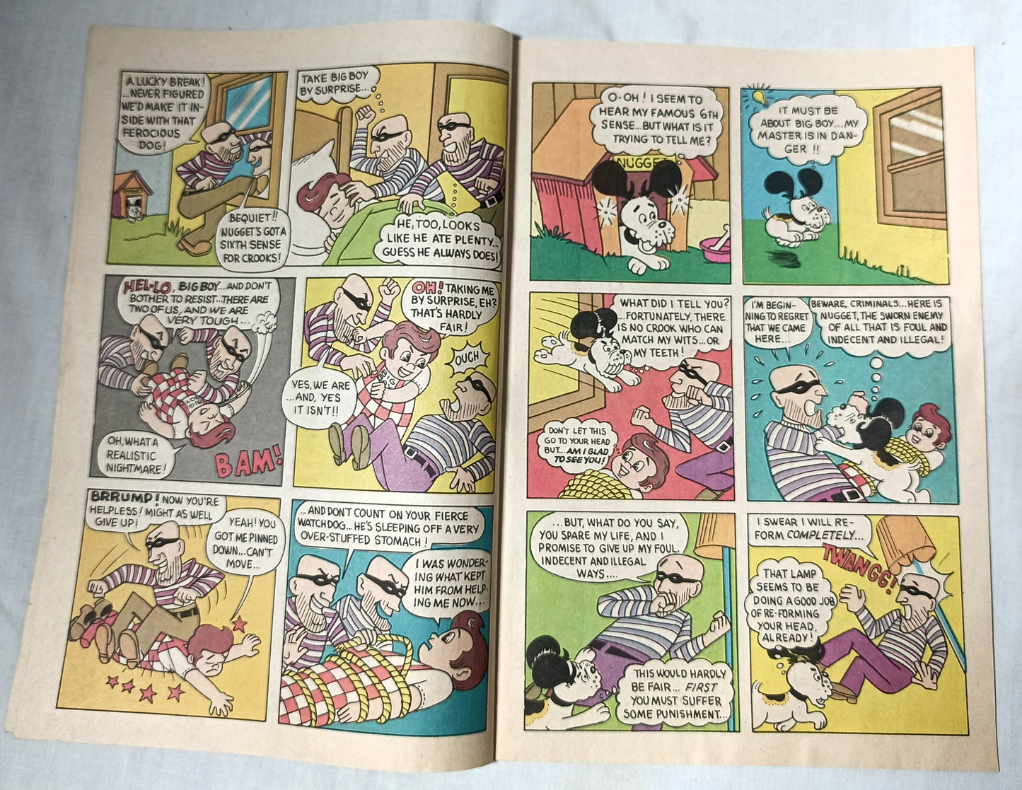 Adventures Of The Big Boy Issue #199 Abdow's Restaurant Comic Nov 1973 - TulipStuff