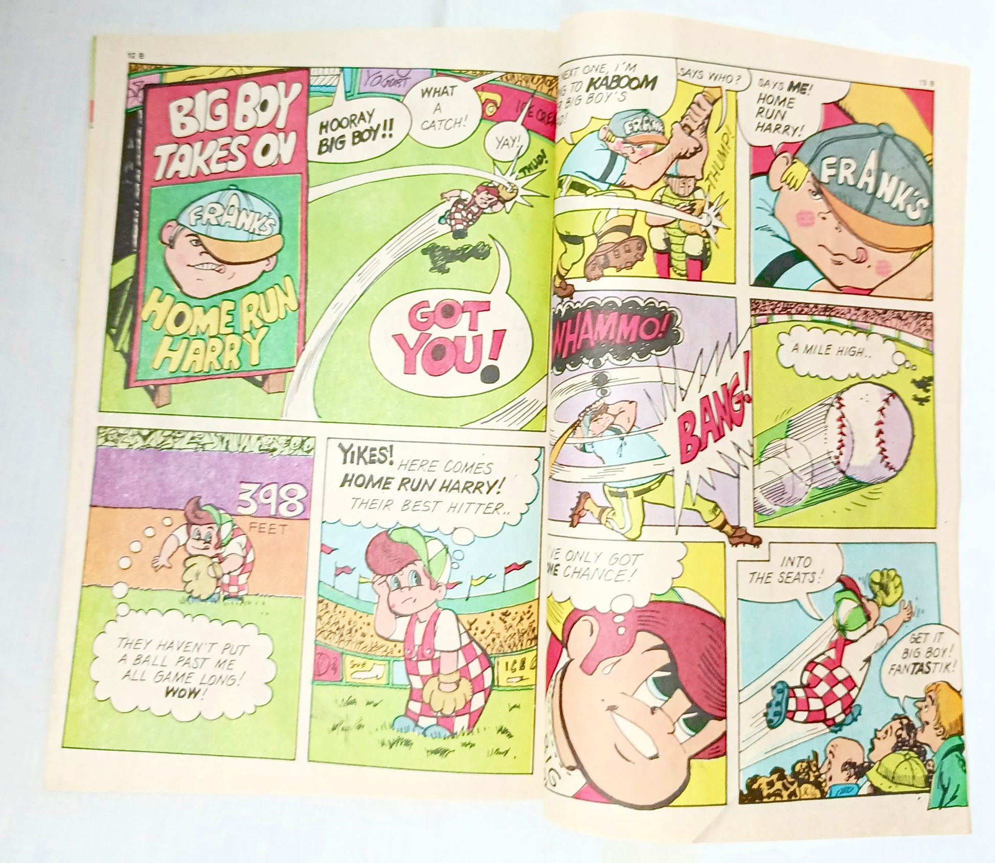 Adventures Of The Big Boy Issue #316 Restaurant Promo Comic 1983 - TulipStuff