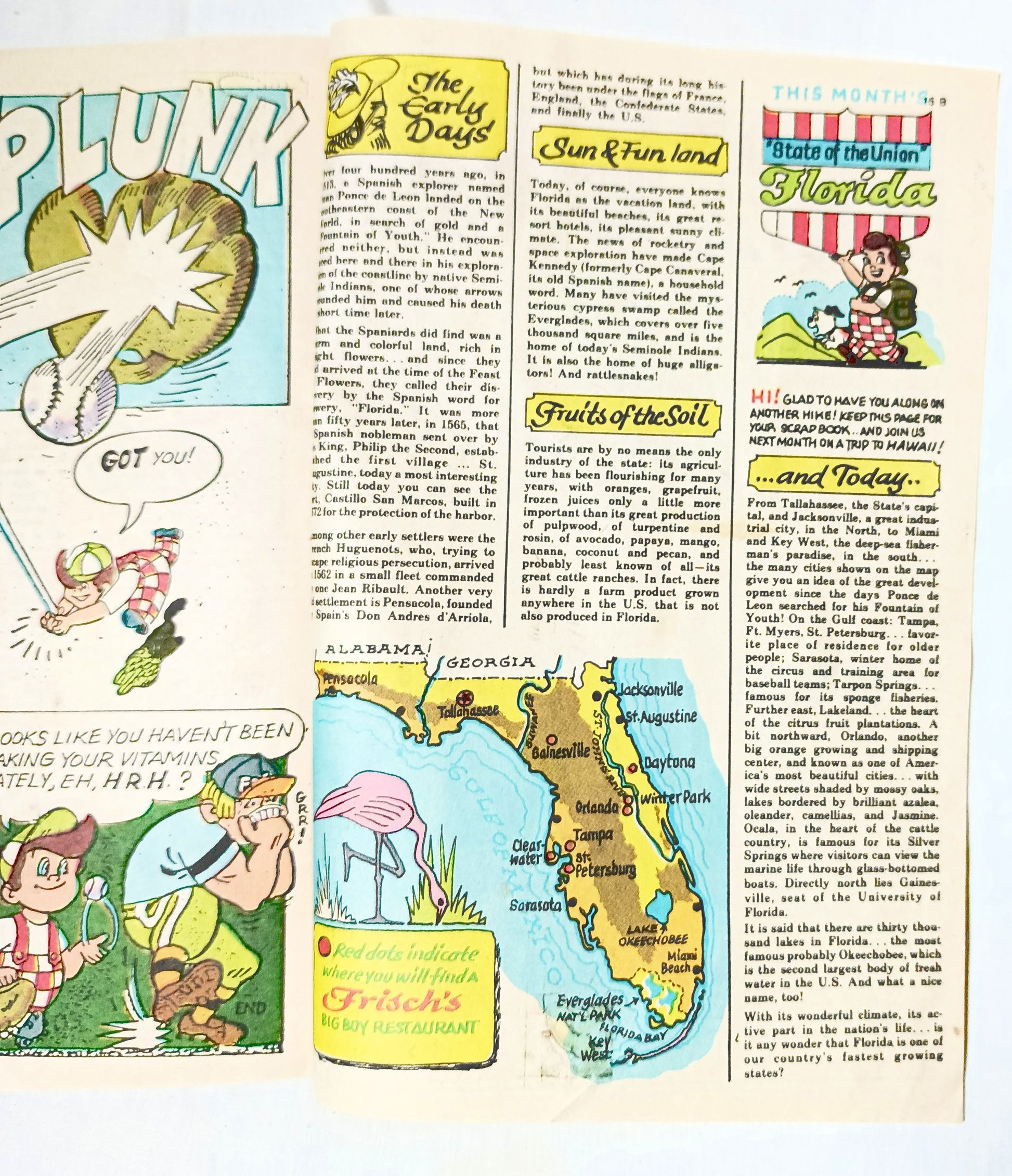 Adventures Of The Big Boy Issue #316 Restaurant Promo Comic 1983 - TulipStuff