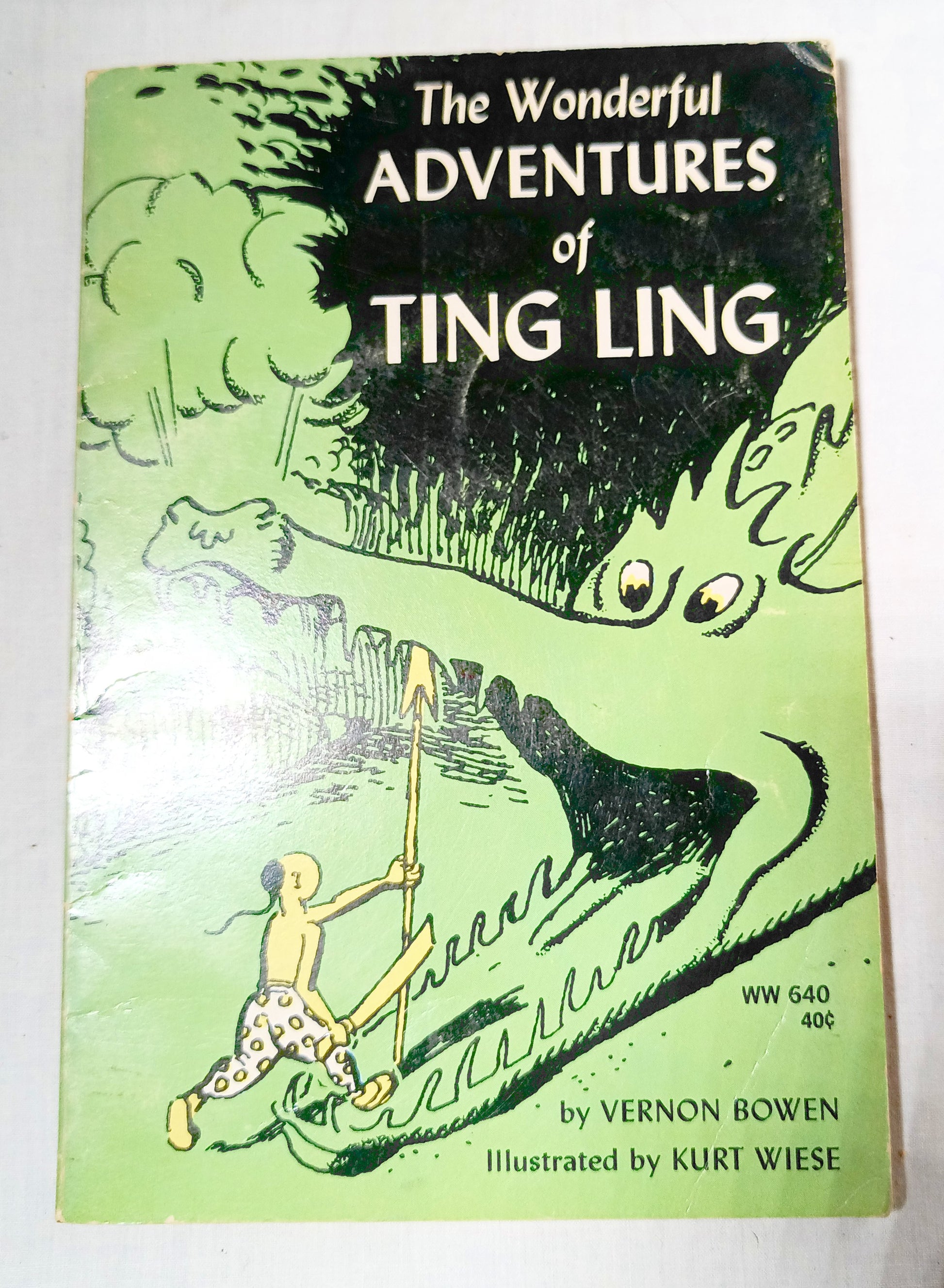 The Wonderful Adventures Of Ting Ling Vernon Bowen Paperback 1966 - TulipStuff