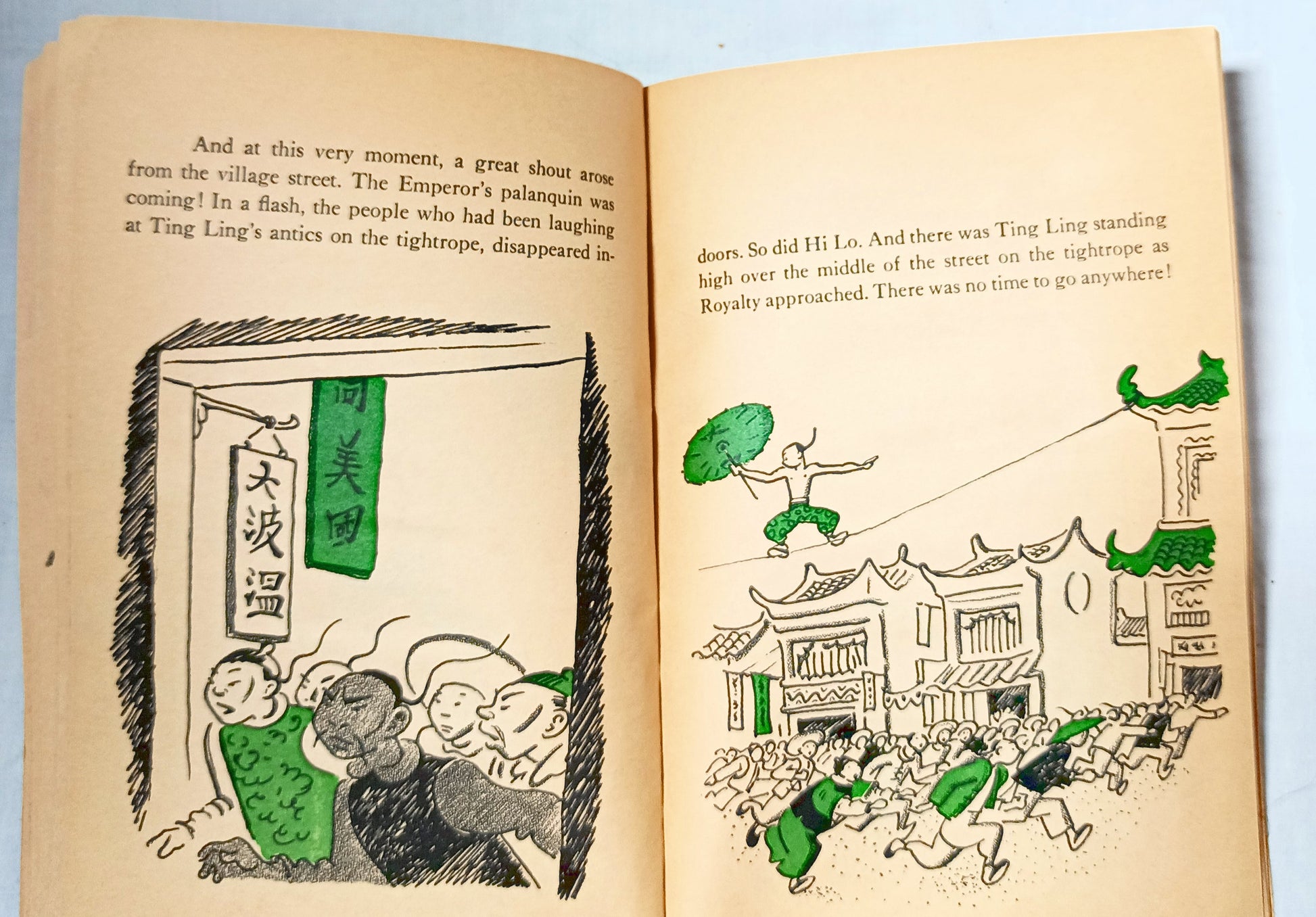 The Wonderful Adventures Of Ting Ling Vernon Bowen Paperback 1966 - TulipStuff