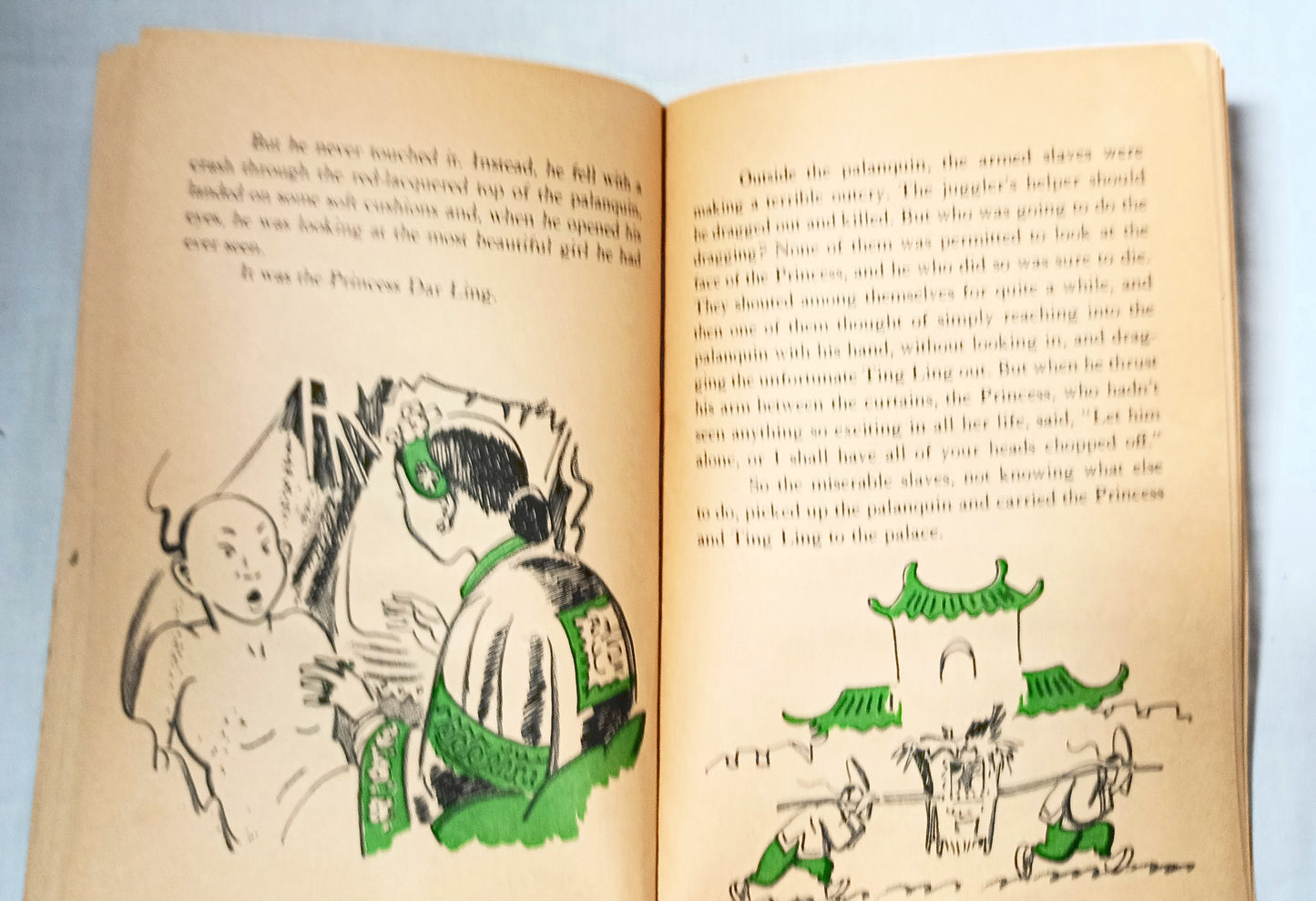 The Wonderful Adventures Of Ting Ling Vernon Bowen Paperback 1966 - TulipStuff