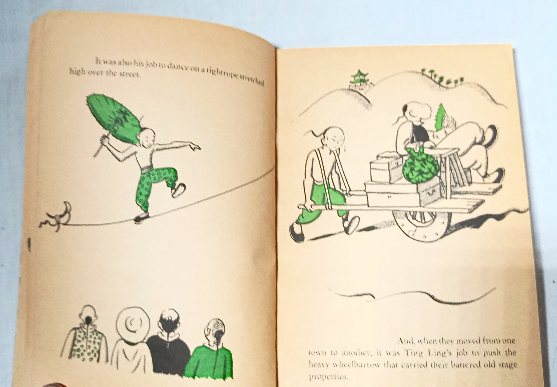 The Wonderful Adventures Of Ting Ling Vernon Bowen Paperback 1966 - TulipStuff