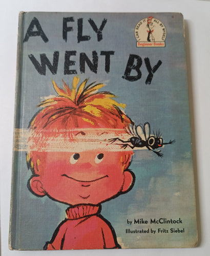 A Fly Went By Mike McClintock Beginner Books Hardcover 1958 - TulipStuff