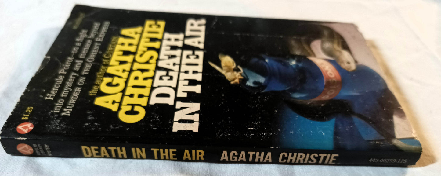 Agatha Christie Death In The Air Paperback Popular Library 1970's - TulipStuff