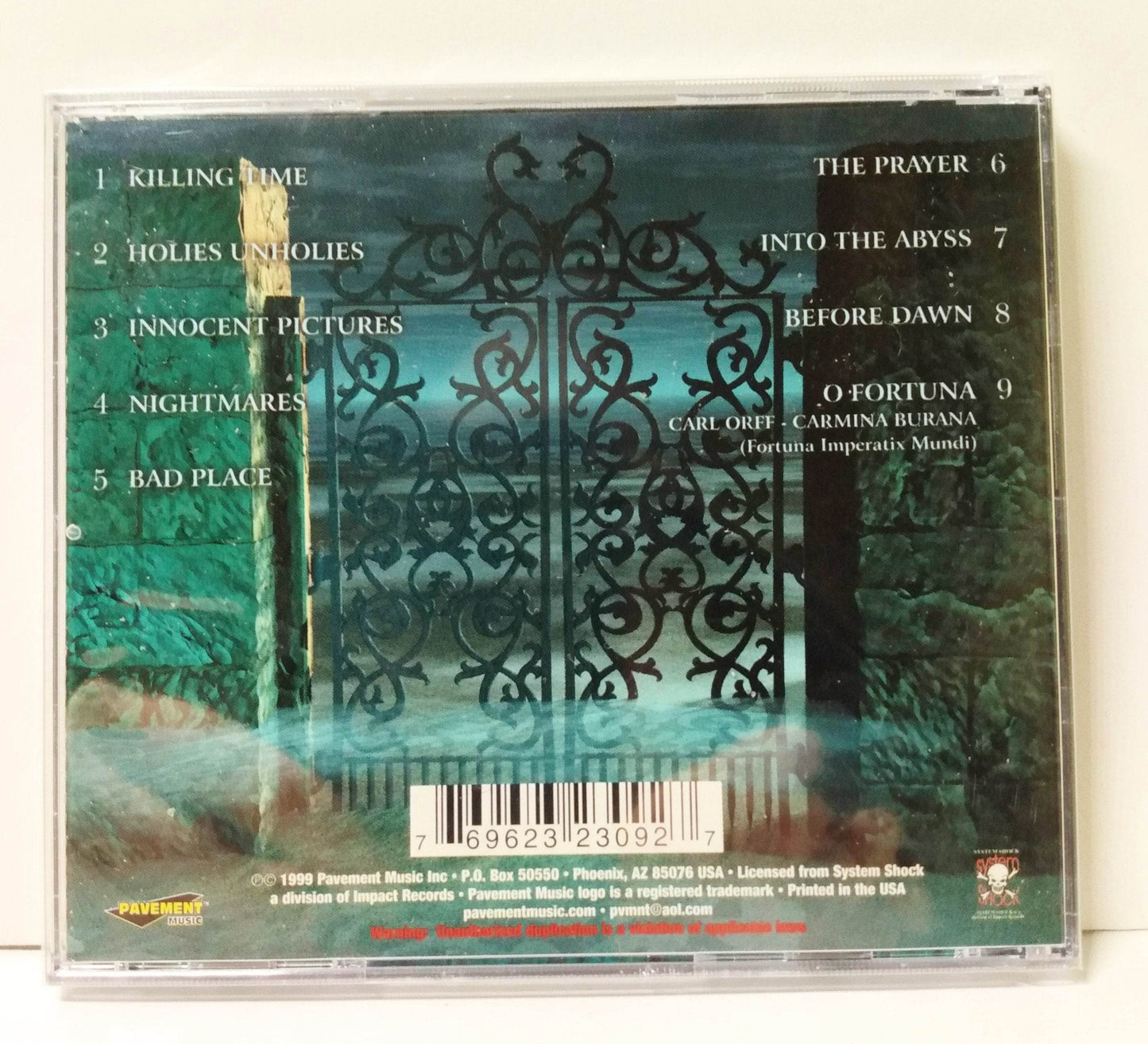 Aion Noia Polish Doom Gothic Metal Album CD Pavement 1999 - TulipStuff