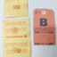 Air Canada Windsor Ontario Boarding Passes Luggage Tag Vintage 1970 - TulipStuff