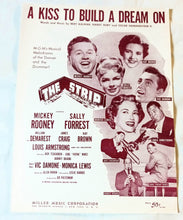 Load image into Gallery viewer, A Kiss To Build A Dream On The Strip Mickey Rooney Sheet Music 1951 - TulipStuff
