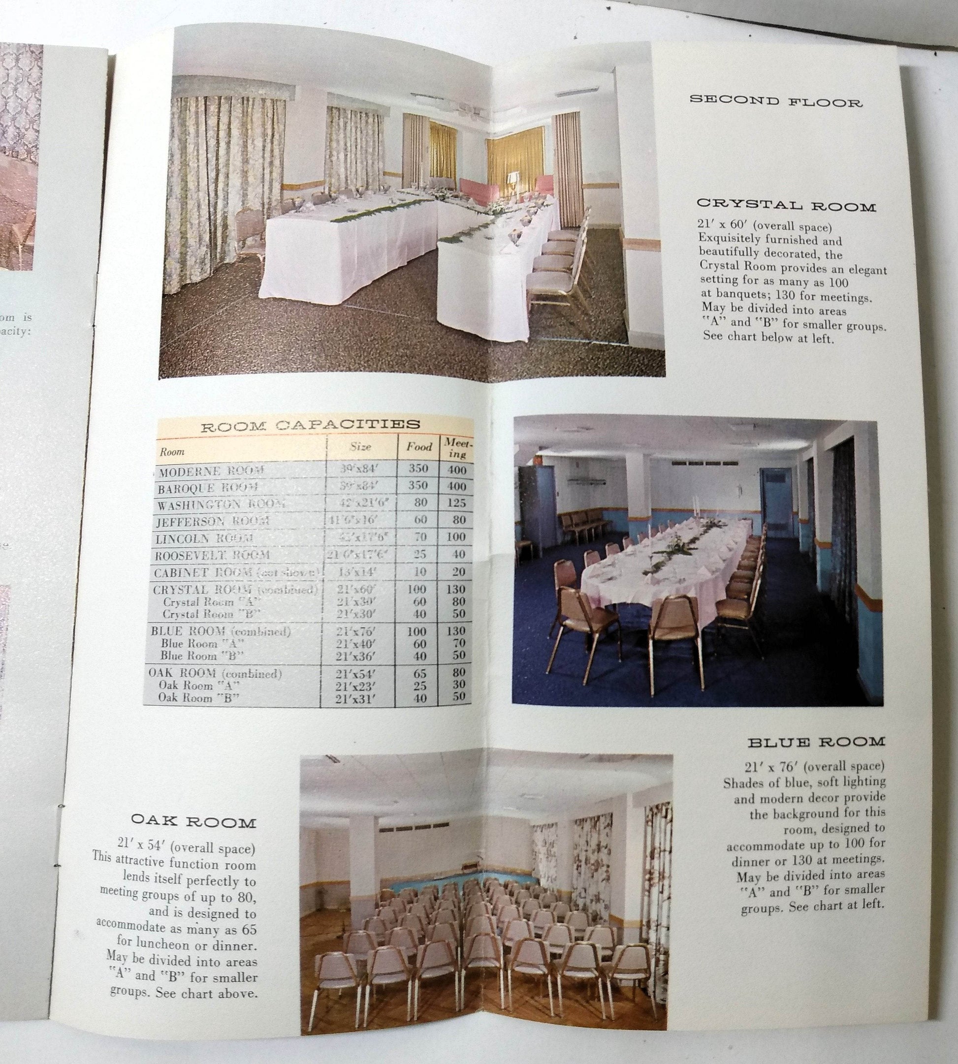 Albert Pick Belmont Plaza Hotel New York City Early 1960's Brochure - TulipStuff