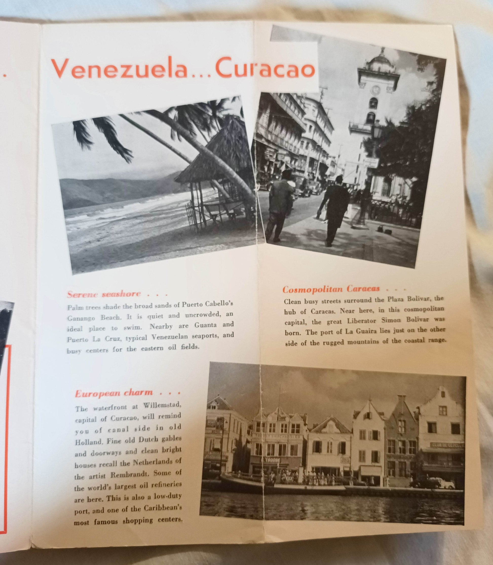 ALCOA Steamship Co Passenger Cargo Caribbean Cruises Winter 1953-54 - TulipStuff