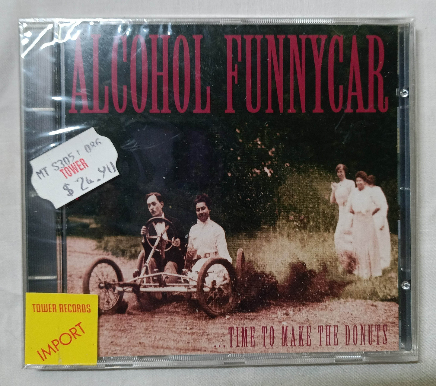 Alcohol Funnycar Time To Make The Donuts Alternative Rock Album CD 1993 - TulipStuff
