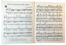 Load image into Gallery viewer, Alexander&#39;s Ragtime Band Irving Berlin Emma Carus Sheet Music 1938 - TulipStuff
