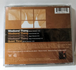 Alfonzo Hunter Weekend Thang RnB Maxi-Single CD Def Squad EMI 1997 - TulipStuff