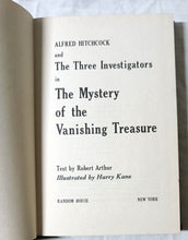 Load image into Gallery viewer, Alfred Hitchcock And The Three Investigators The Mystery Of The Vanishing Treasure - TulipStuff
