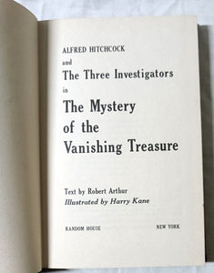 Alfred Hitchcock And The Three Investigators The Mystery Of The Vanishing Treasure - TulipStuff