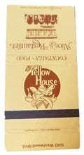 Load image into Gallery viewer, Alice&#39;s Restaurant Westwood / Yellow House Santa Monica Matchbook Cover - TulipStuff
