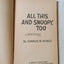 All This And Snoopy Too Peanuts Charles M Schulz 1962 Printing Fawcett - TulipStuff