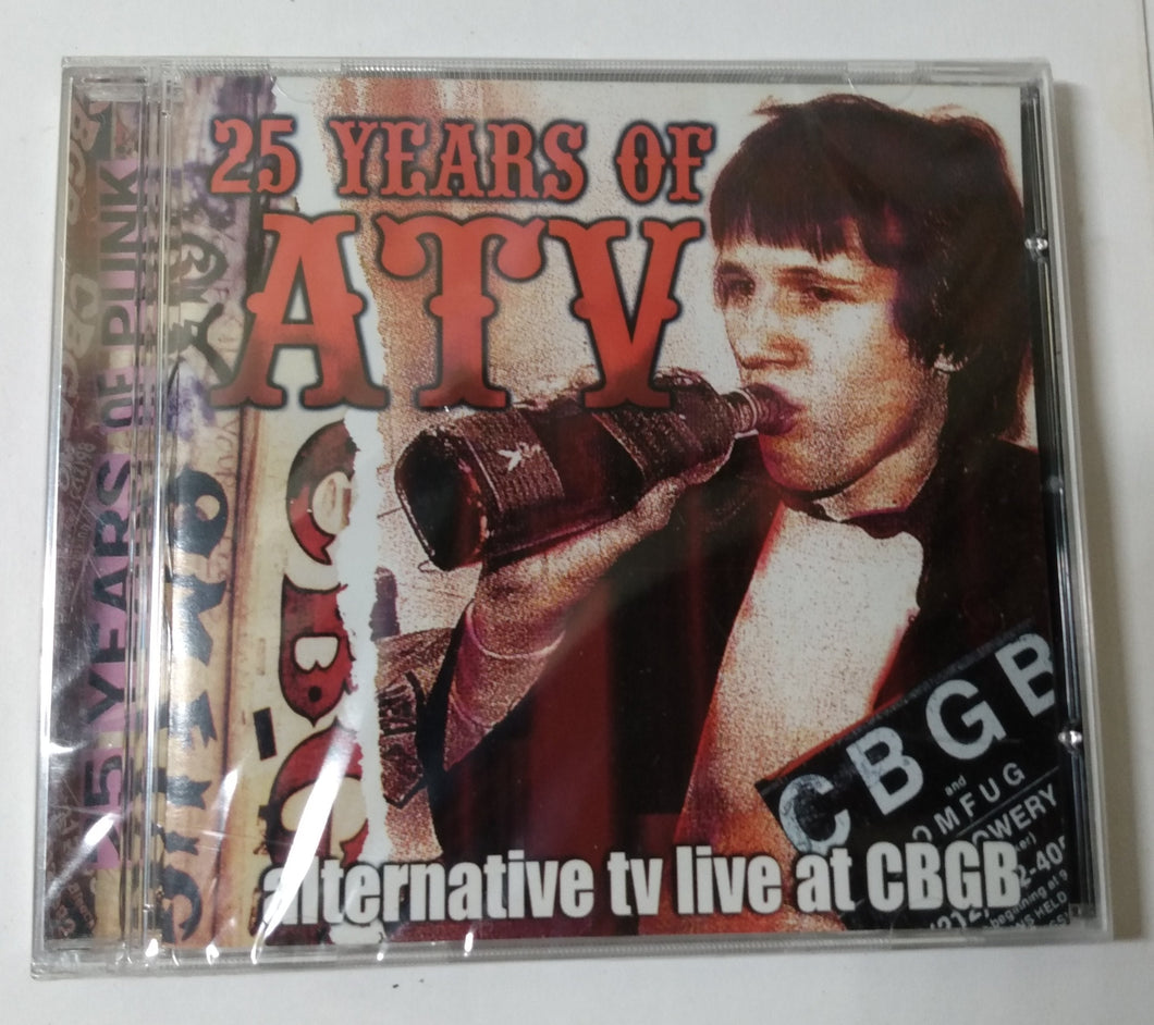 Alternative TV - 25 Years Of ATV: Live At CBGB Album CD 2001 - TulipStuff