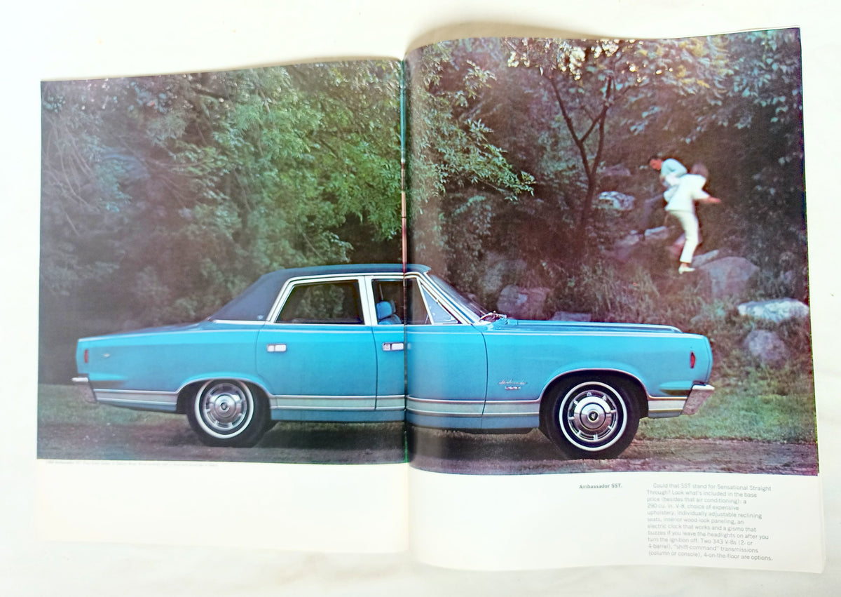 American Motors 1968 Full Line Guide Javelin Rebel Ambassador Rambler - TulipStuff
