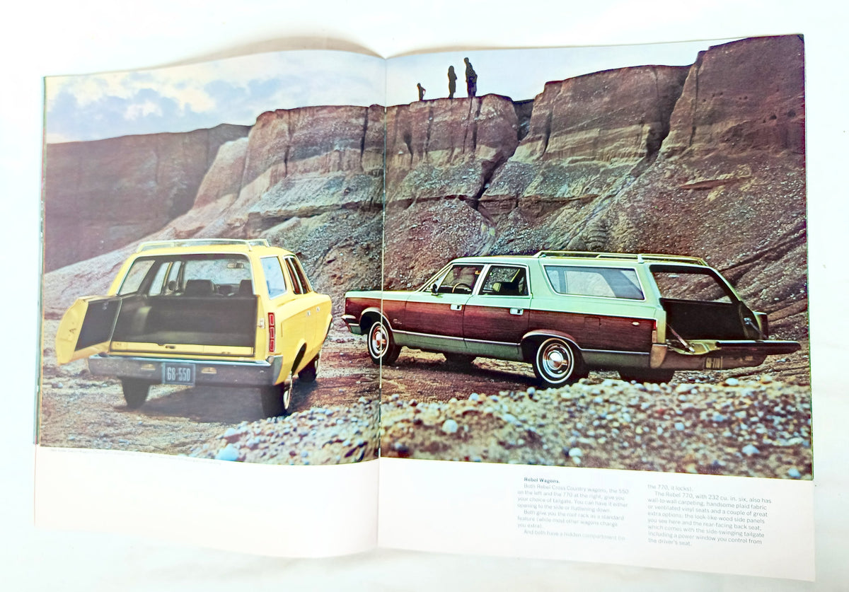 American Motors 1968 Full Line Guide Javelin Rebel Ambassador Rambler - TulipStuff