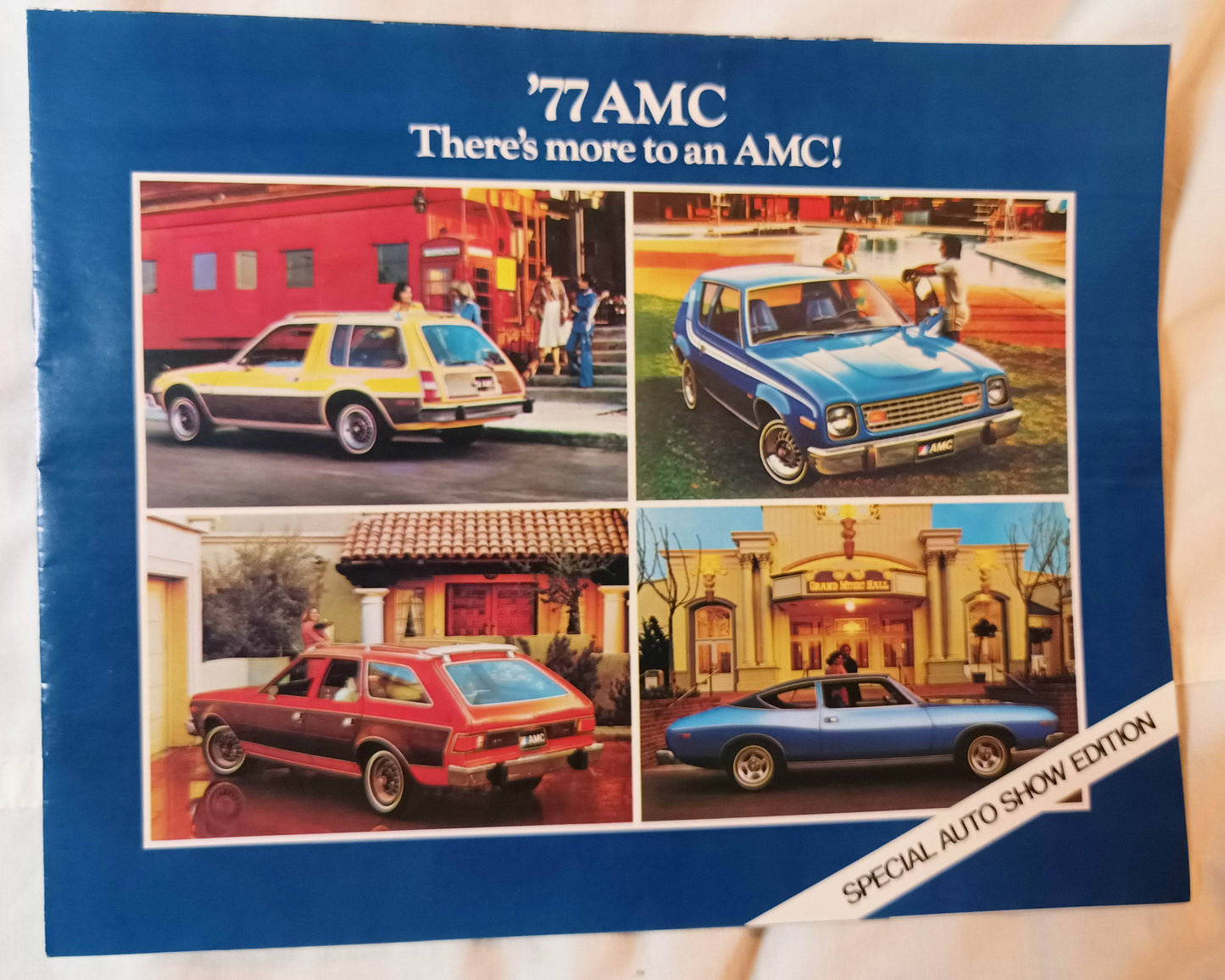 American Motors 1977 AMC Passenger Cars Auto Show Edition Brochure - TulipStuff