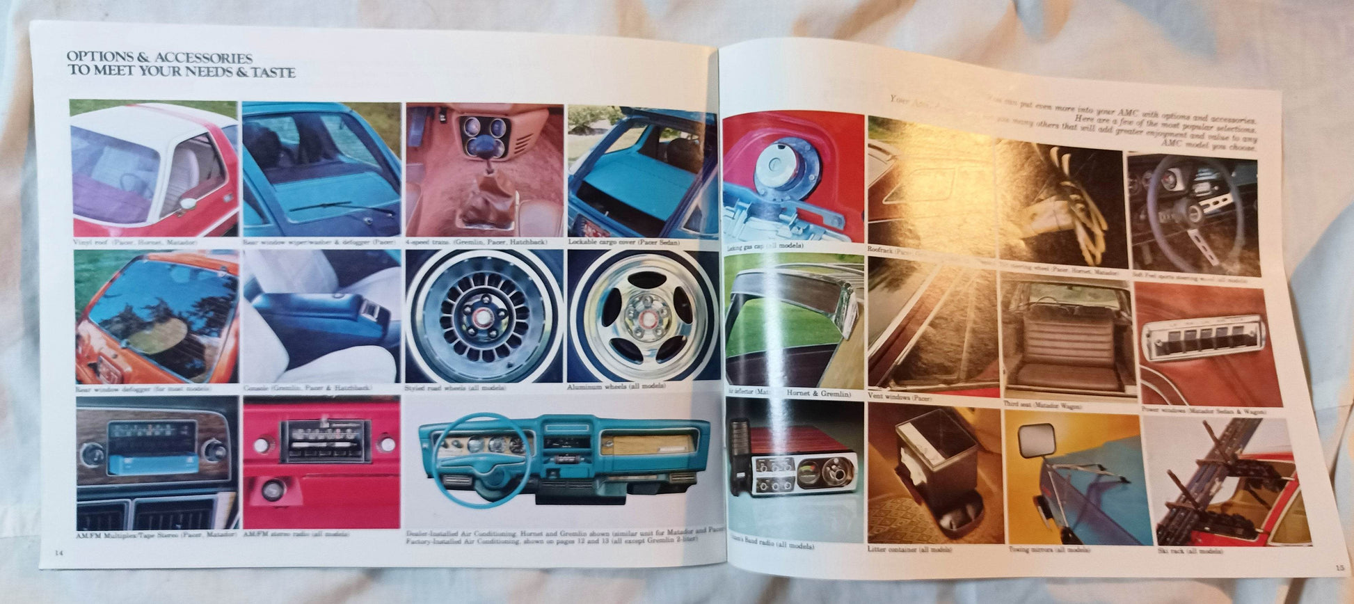 American Motors 1977 AMC Passenger Cars Auto Show Edition Brochure - TulipStuff