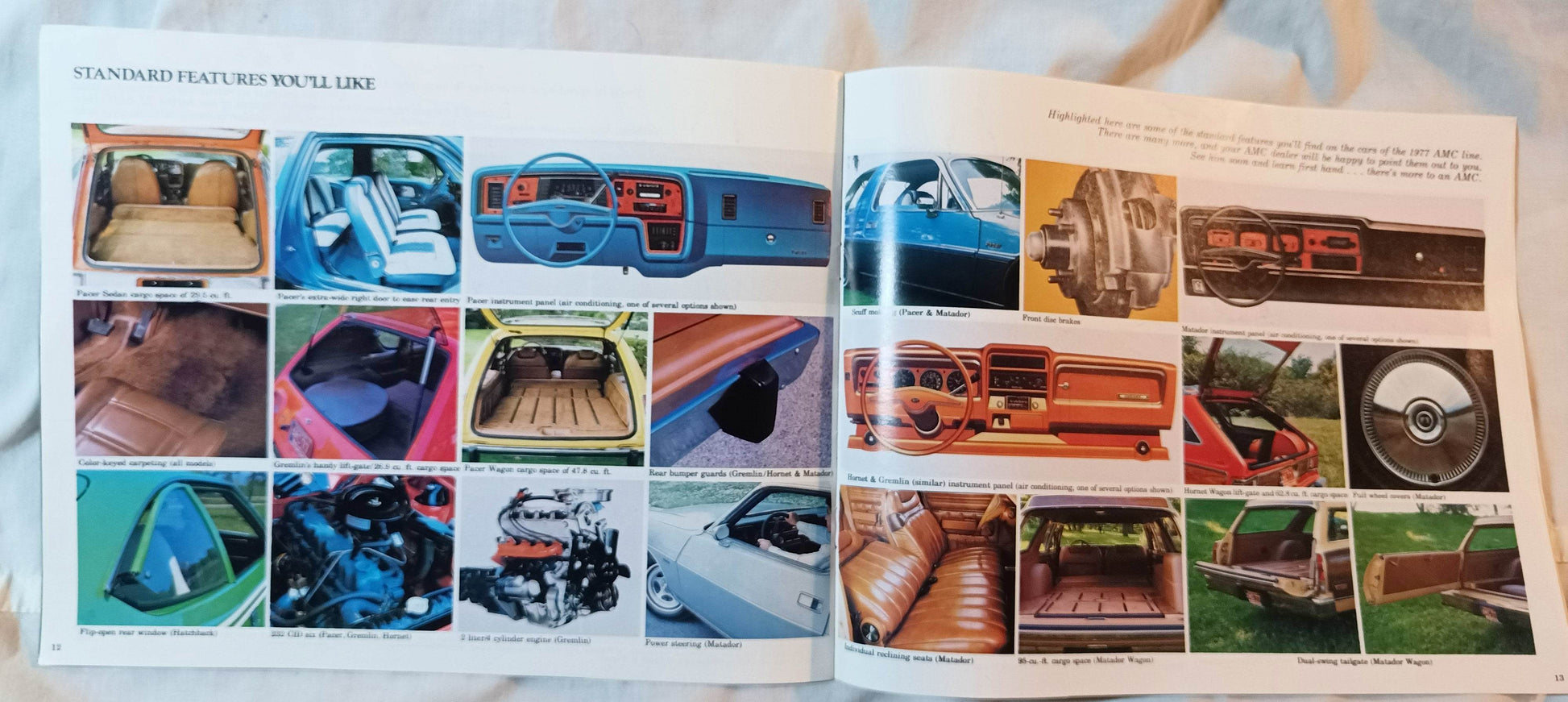 American Motors 1977 AMC Passenger Cars Auto Show Edition Brochure - TulipStuff