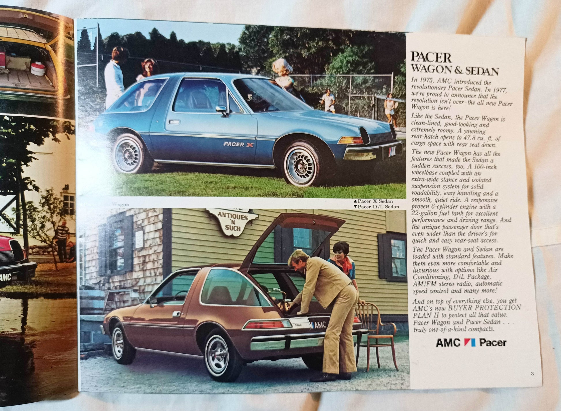 American Motors 1977 AMC Passenger Cars Auto Show Edition Brochure - TulipStuff