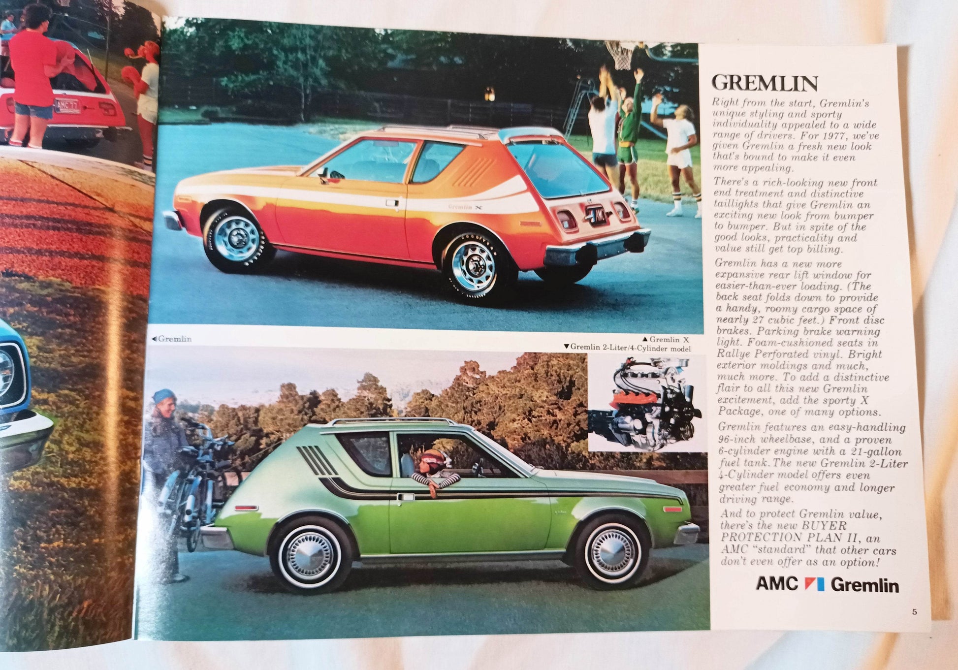 American Motors 1977 AMC Passenger Cars Auto Show Edition Brochure - TulipStuff