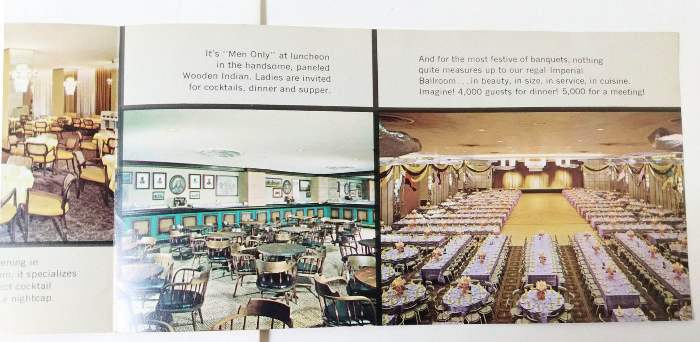 Americana of New York Hotel 7th Ave 52nd-53rd St Mid 1960's Brochure - TulipStuff