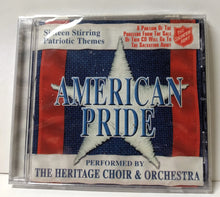Load image into Gallery viewer, American Pride 16 Stirring Patriotic Themes Heritage Choir &amp; Orchestra 2001 - TulipStuff
