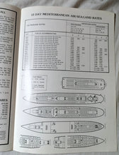 Load image into Gallery viewer, Chandris ss Amerikanis 1977 15-Day Air/Sea Mediterranean Cruise Brochure - TulipStuff
