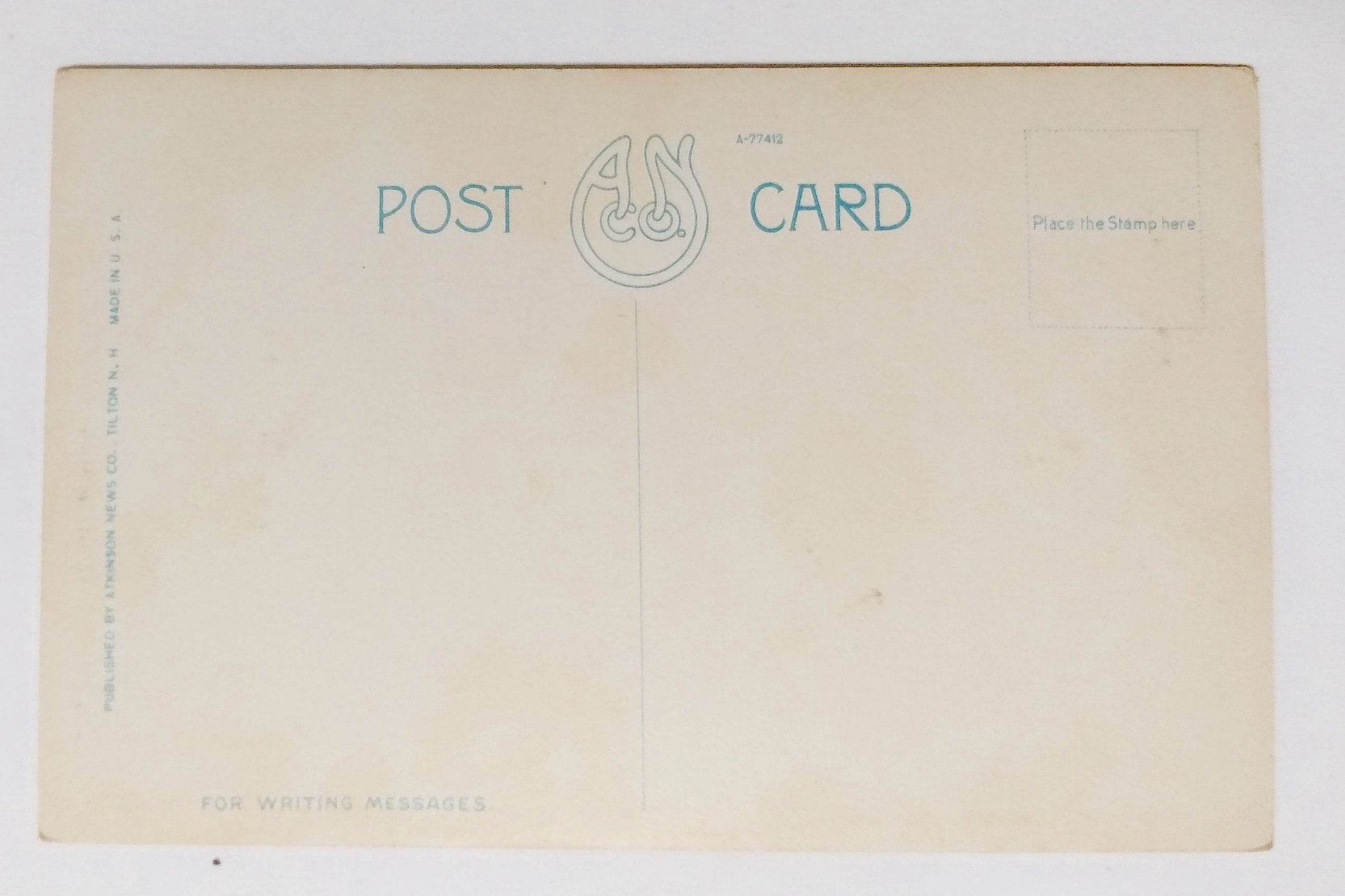 Ames Farm Inn Resort Lake Winnepesaukee New Hampshire Postcard 1920's - TulipStuff