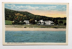 Ames Farm Inn Resort Lake Winnepesaukee New Hampshire Postcard 1920's - TulipStuff